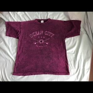 Vintage ocean city t shirt